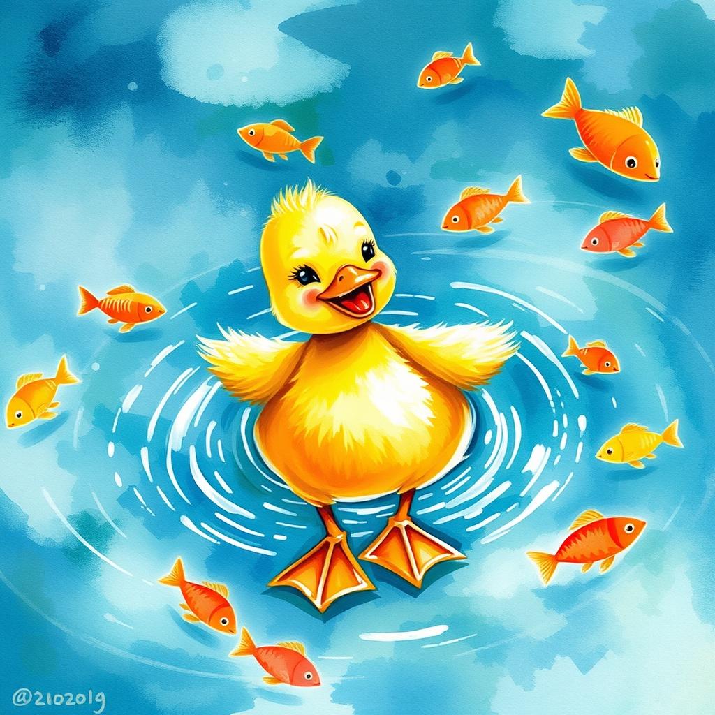 The Tale of Ducky's Big Feet