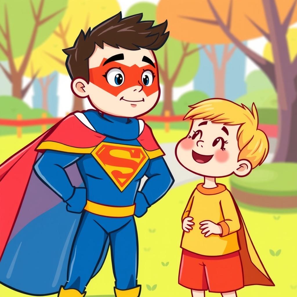 The Hero in the Blue Cape