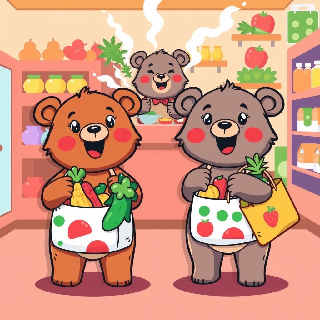 The Bears’ Shopping Adventure