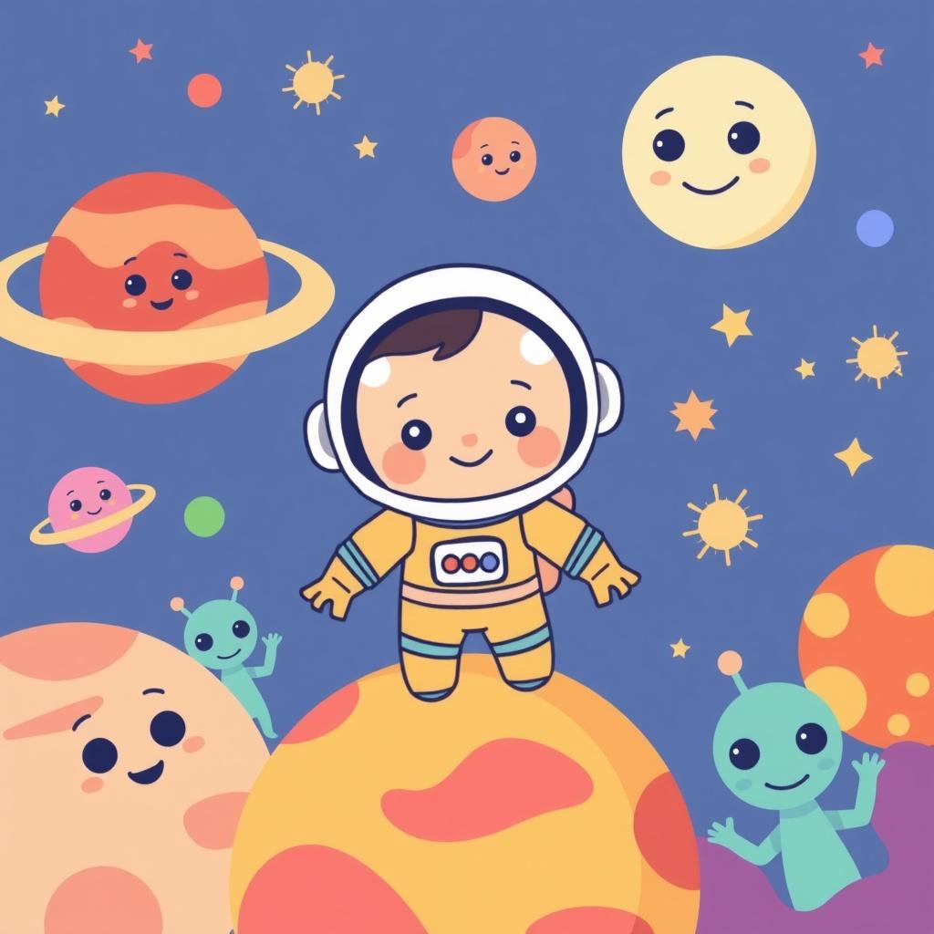 Baby Astronaut's First Mission