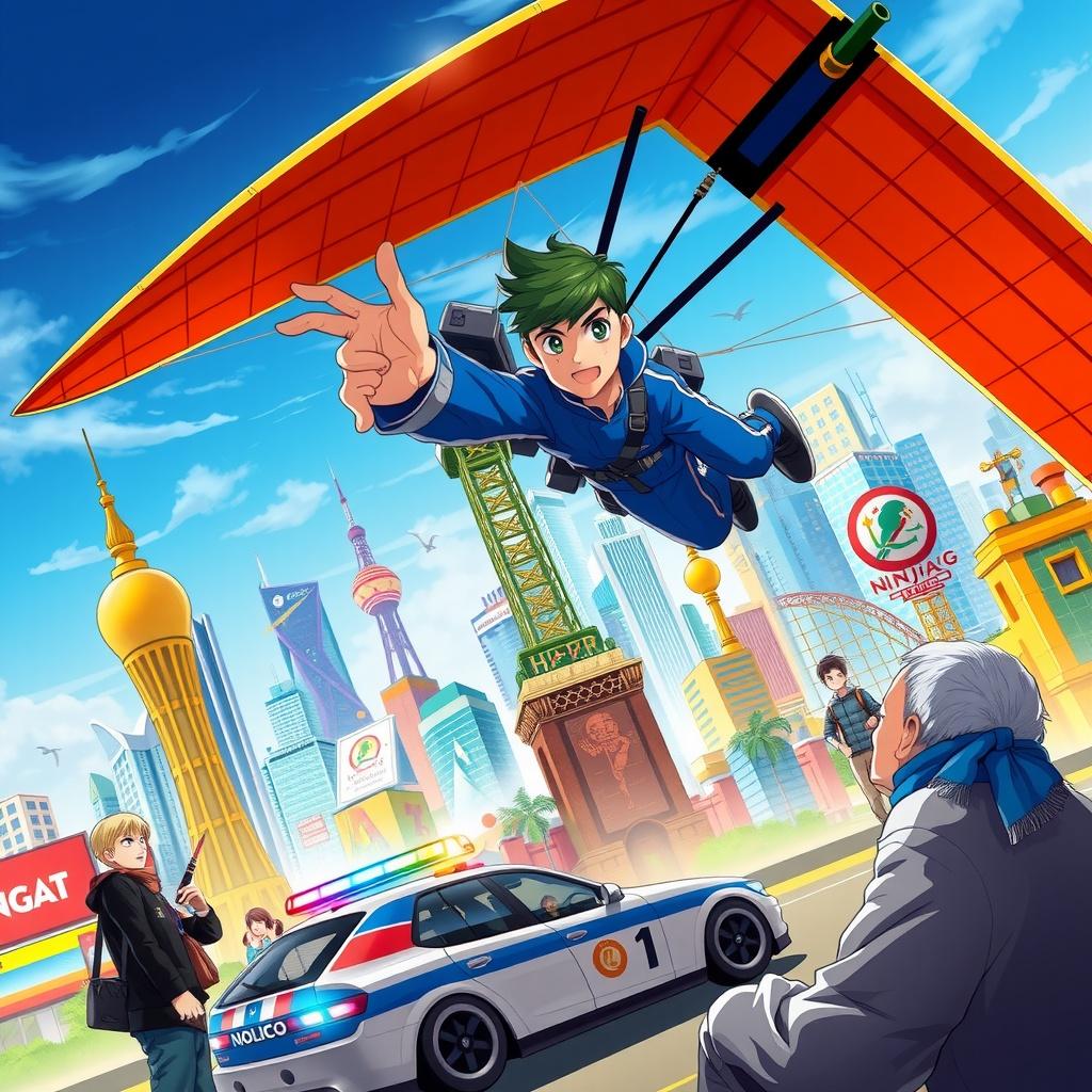 The Teenage Pilot of Ninjago City