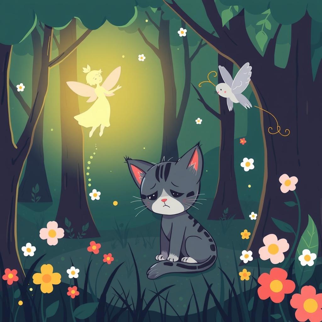 The Lost Kitten's Journey