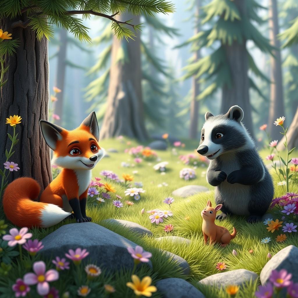 The Friendship in the Forest