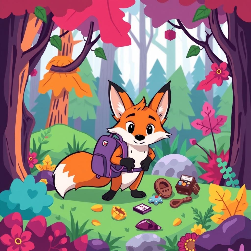 Freddy the Forgetful Fox and the Lesson of Responsibility