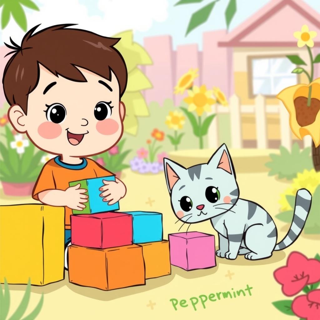 The Colorful Adventure with Peppermint