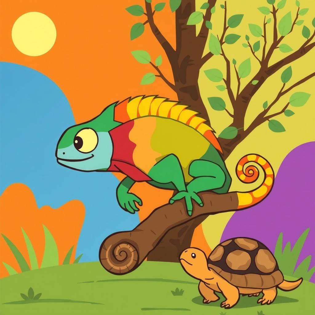 Leo's Colorful Journey