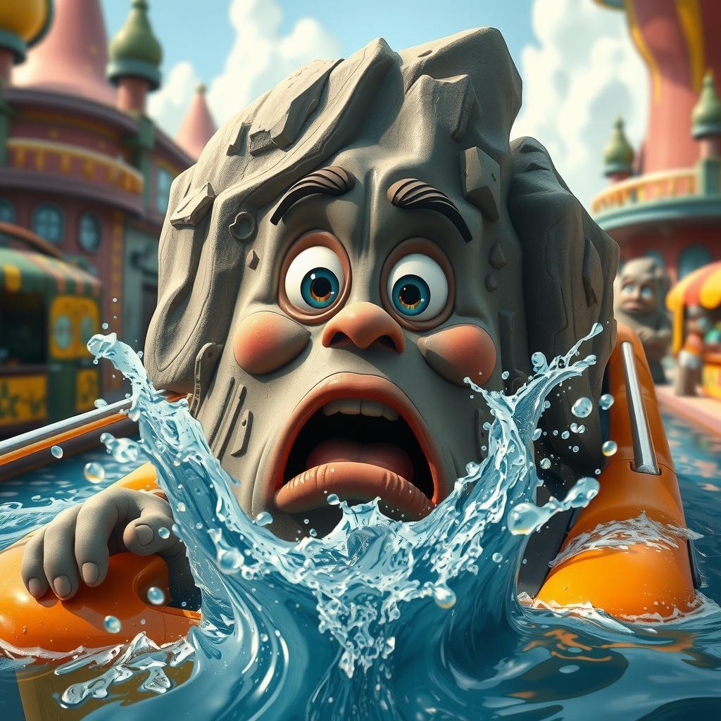 The Unforeseen Mishap on Splash Mountain