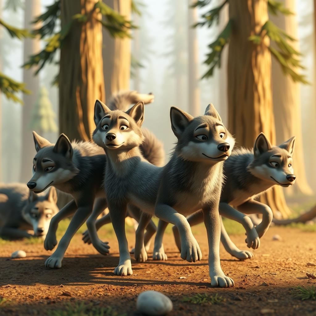 The Wolf Pack's Rescue