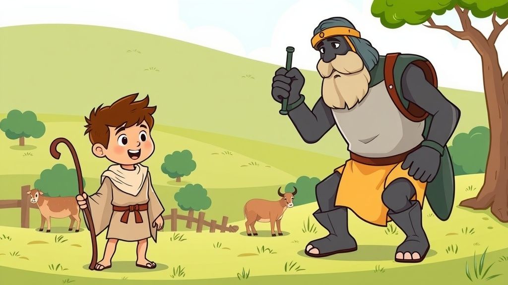 Davi E O Gigante Golias Story davi-e-o-gigante-golias-story