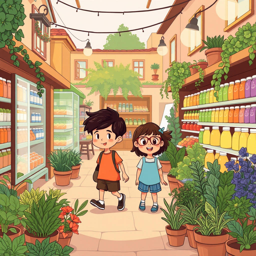 The Adventures of Lila and Milo: A Crunchy Journey