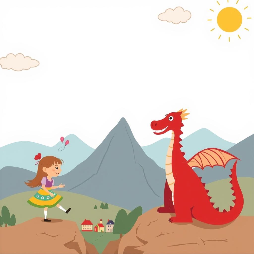 The Outcast Dragon and the Little Girl