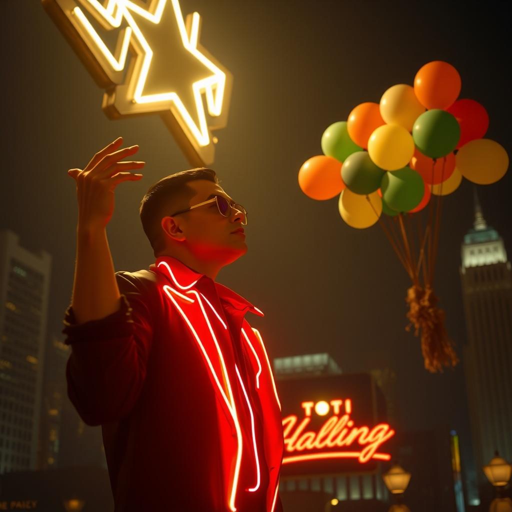 Neon Man & Balloon Man: A Bright Rescue!