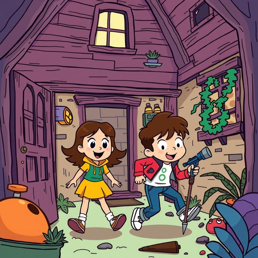 Amelia and the Haunted House Adventure