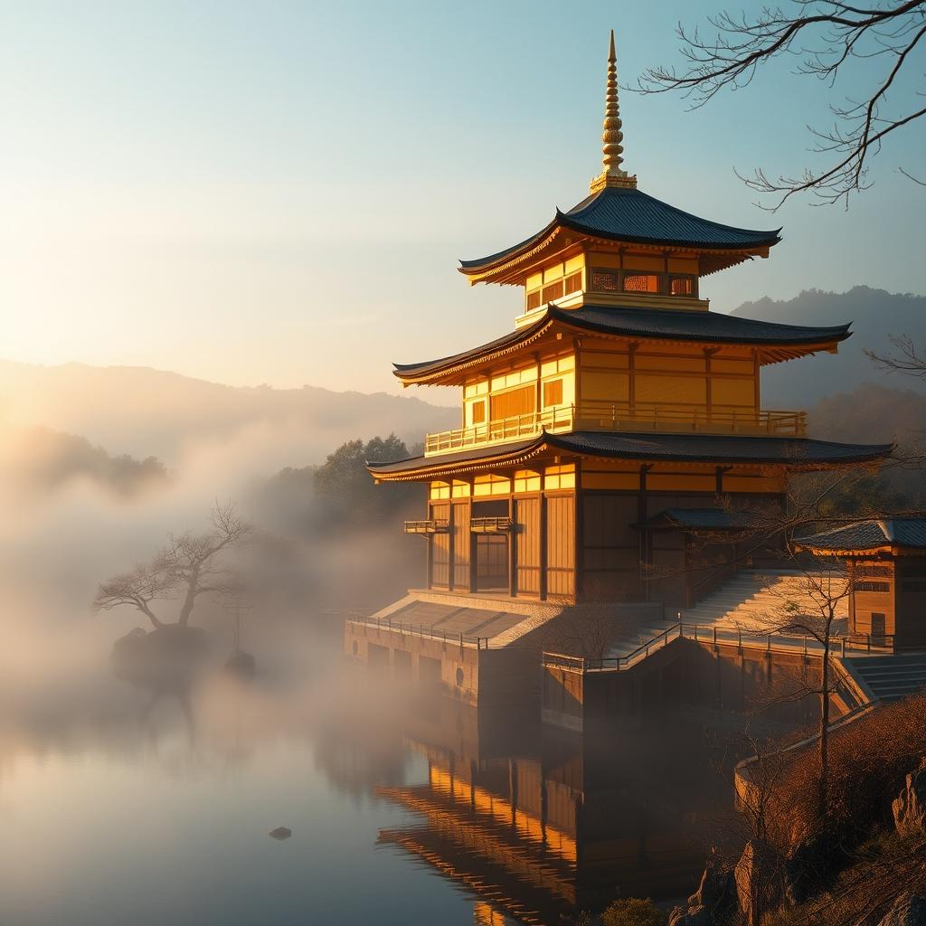Golden Mist at Kinkakuji