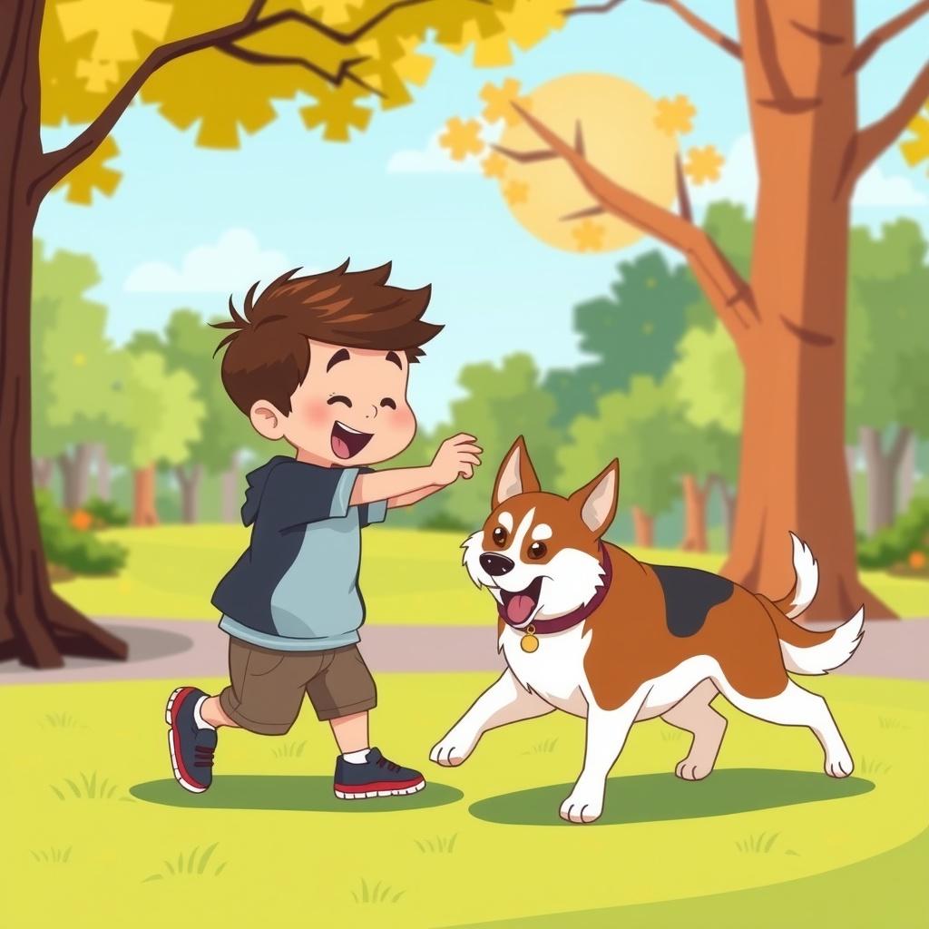 The Boy and the Dog