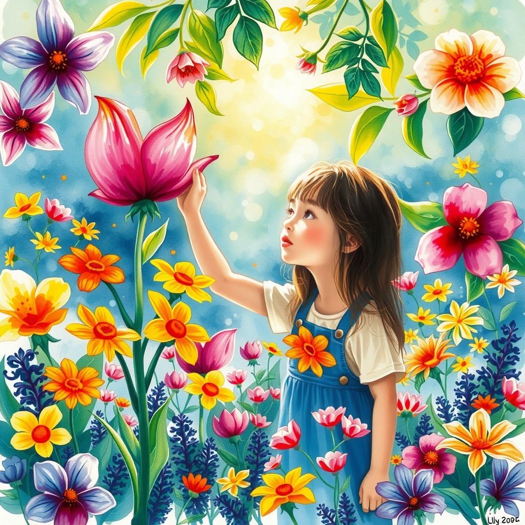 Lily and the Flower