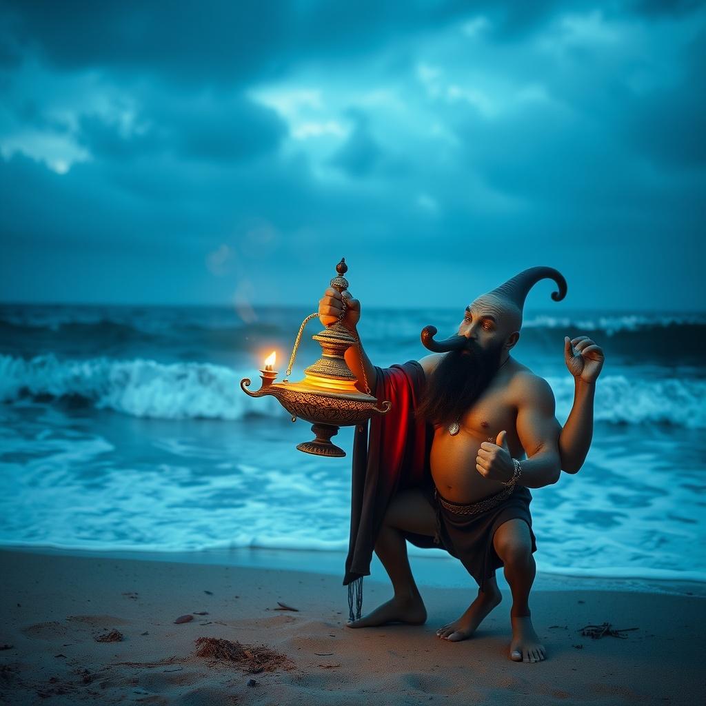 The Genie and The Three Wishes