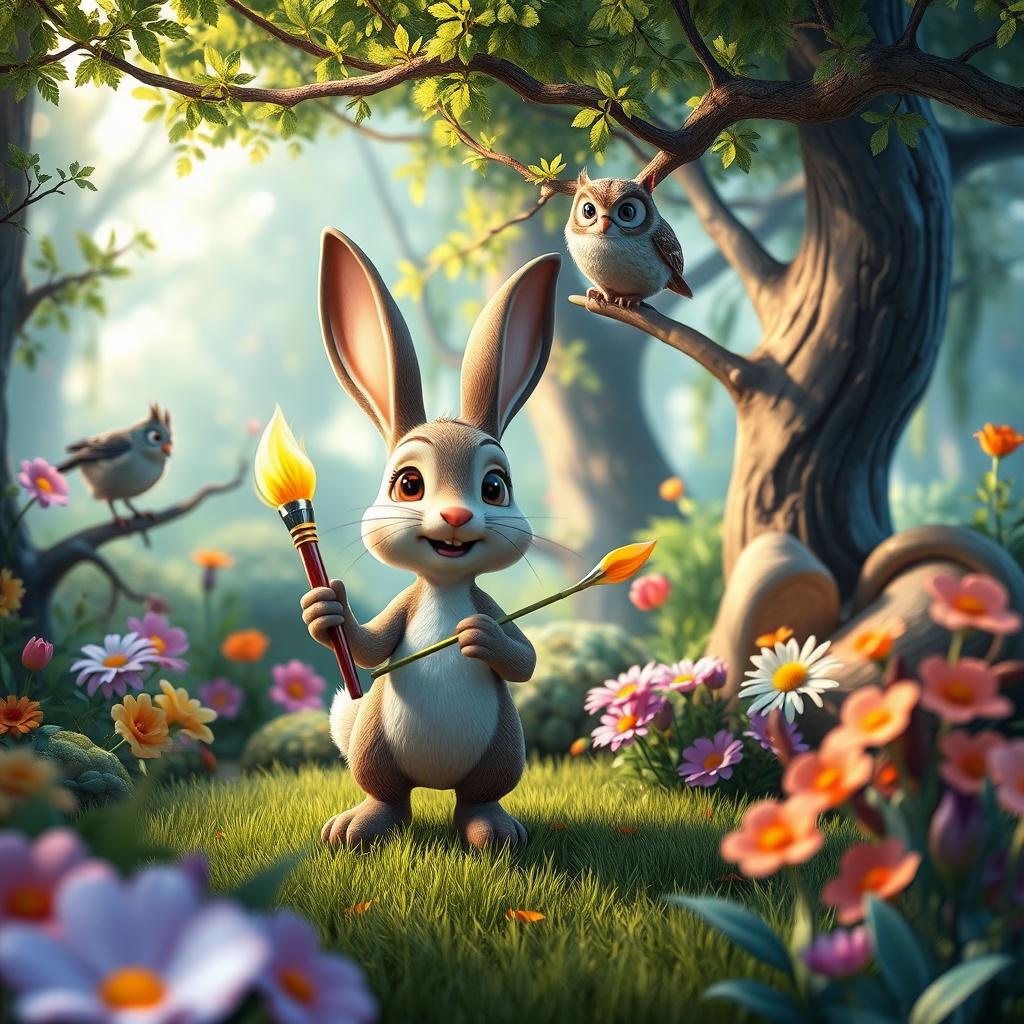 The Magical Paintbrush Adventure