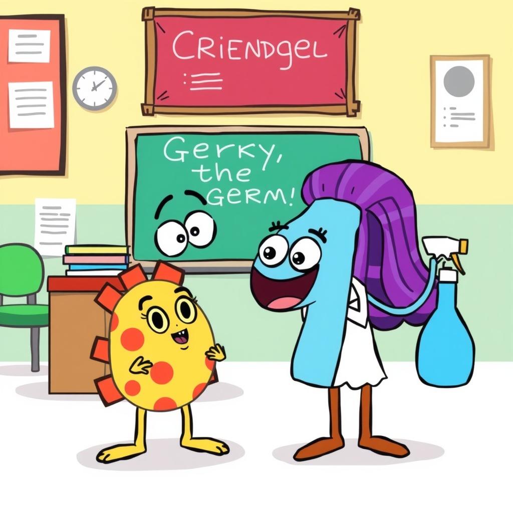 Gerry the Mischievous Germ