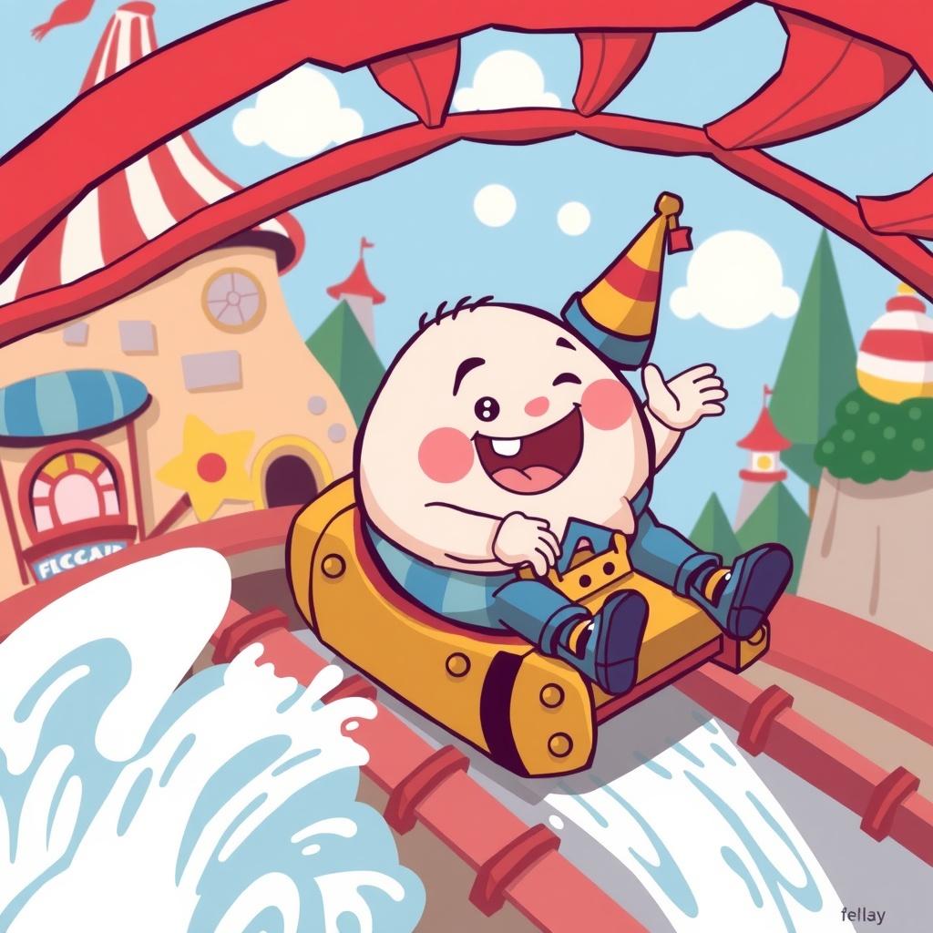 Humpty Dumpty's Adventure on Splash Mountain