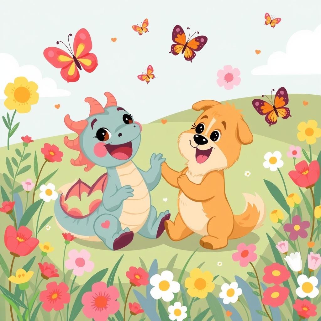 The Baby Dragon’s Playdate