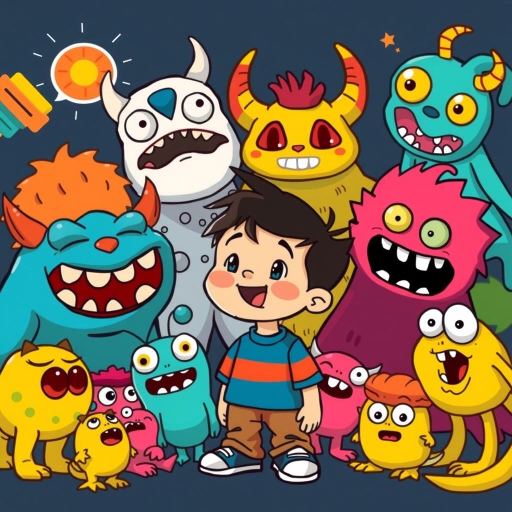 The Boy and the Creature Features