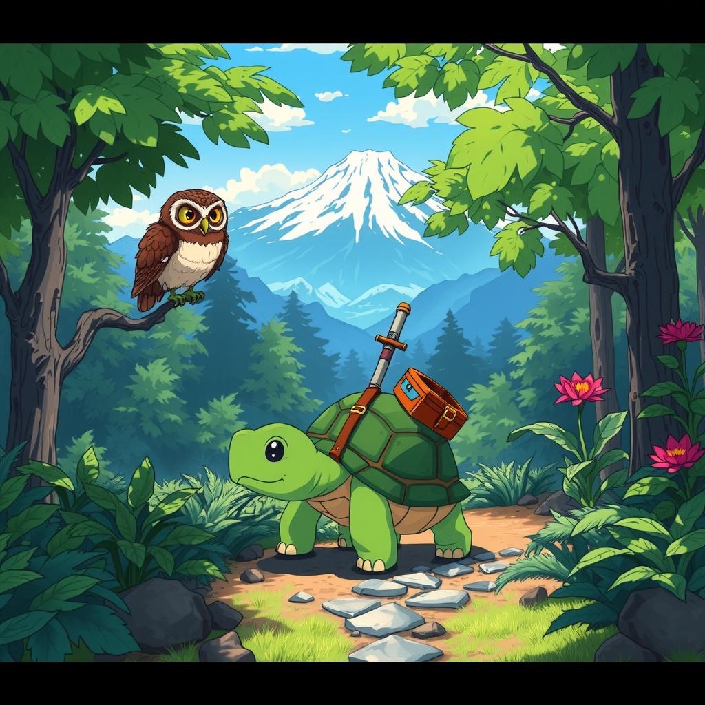 The Journey of Toby the Turtle