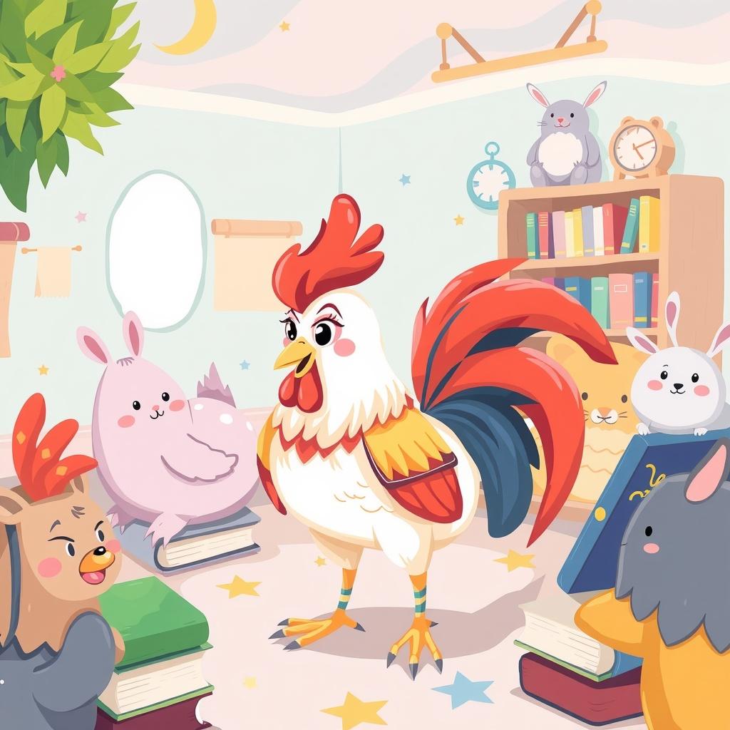 Mr. Red’s First Day