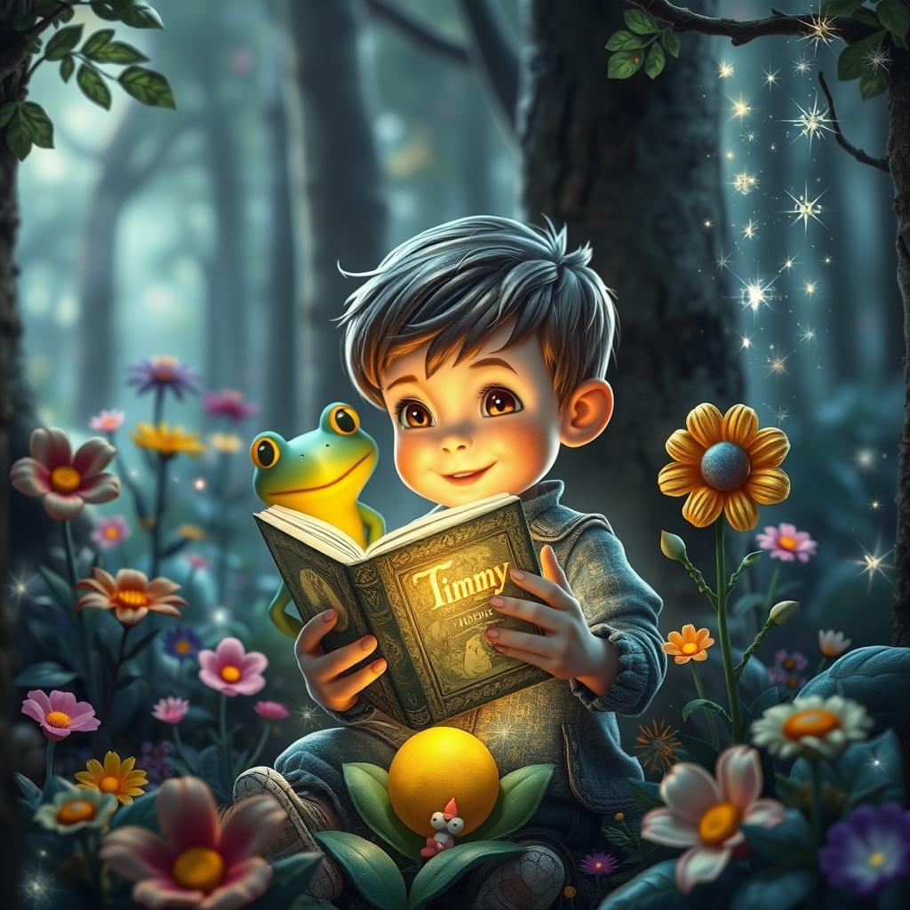 Juandre and Freddy Frog's Magical Book