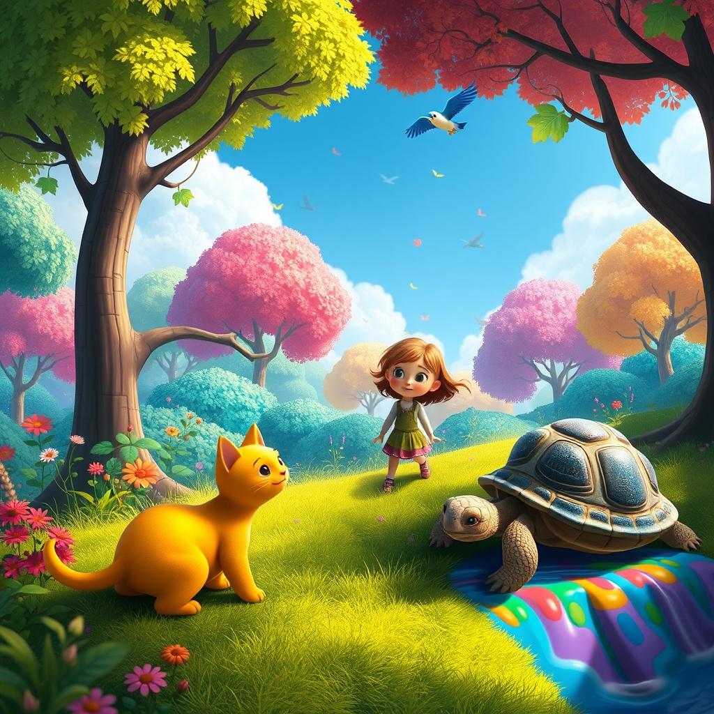 Milo and Emma's Colorful Adventure