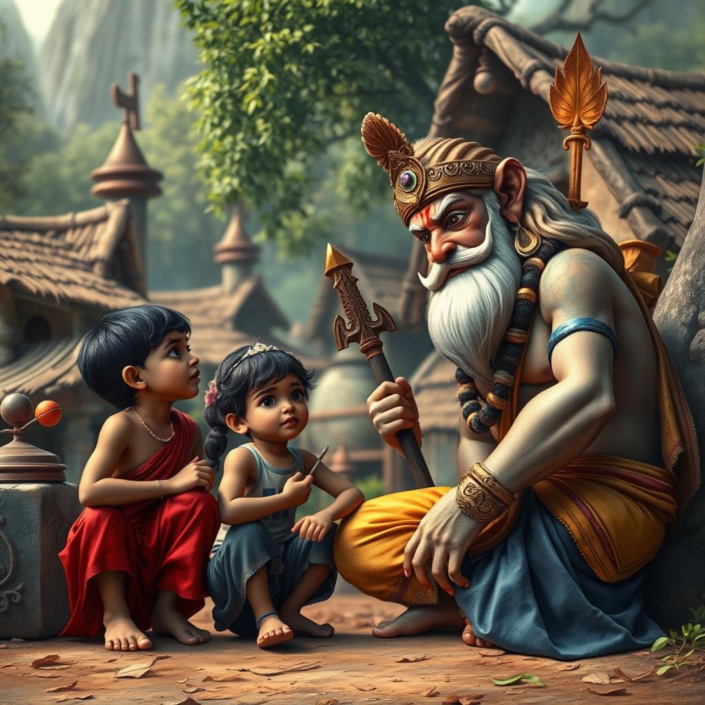 Braveries of Lord Hanuman