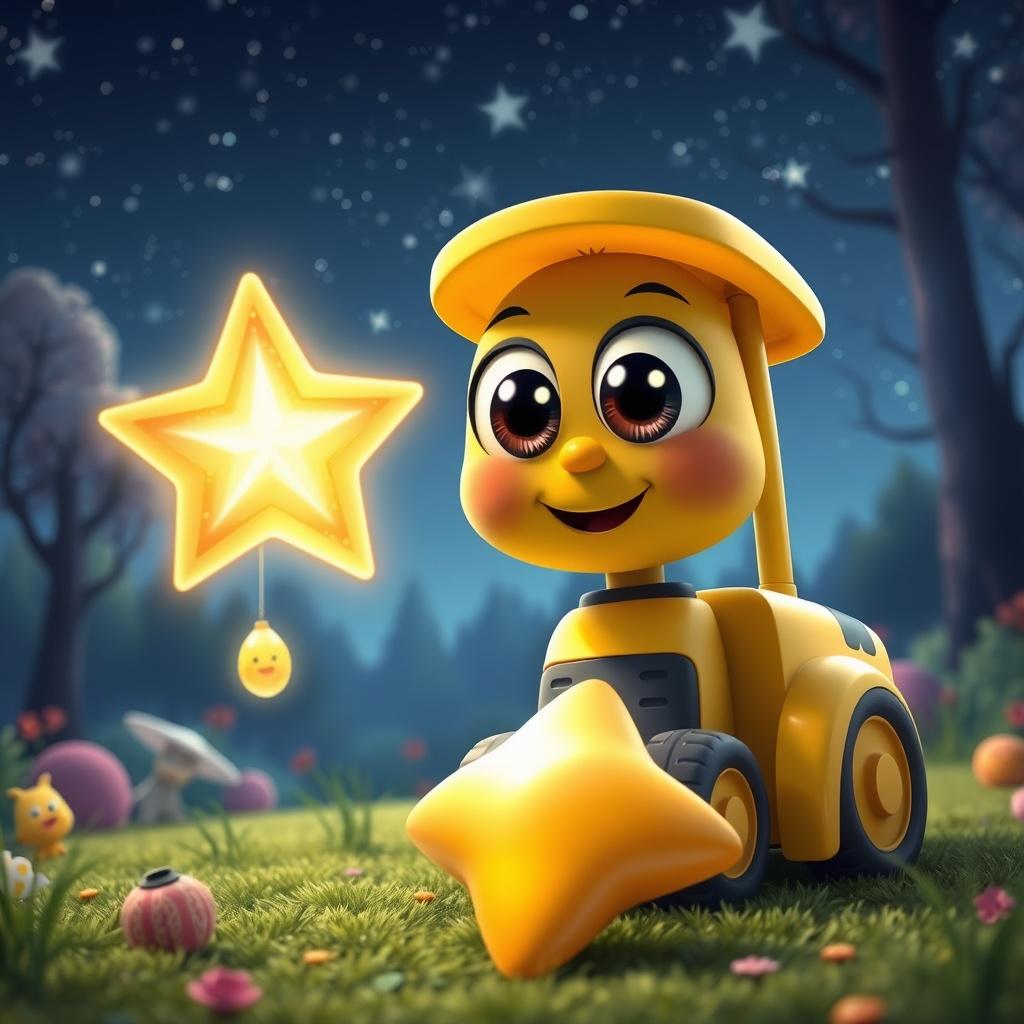 The Brave Digger and the Star Spark