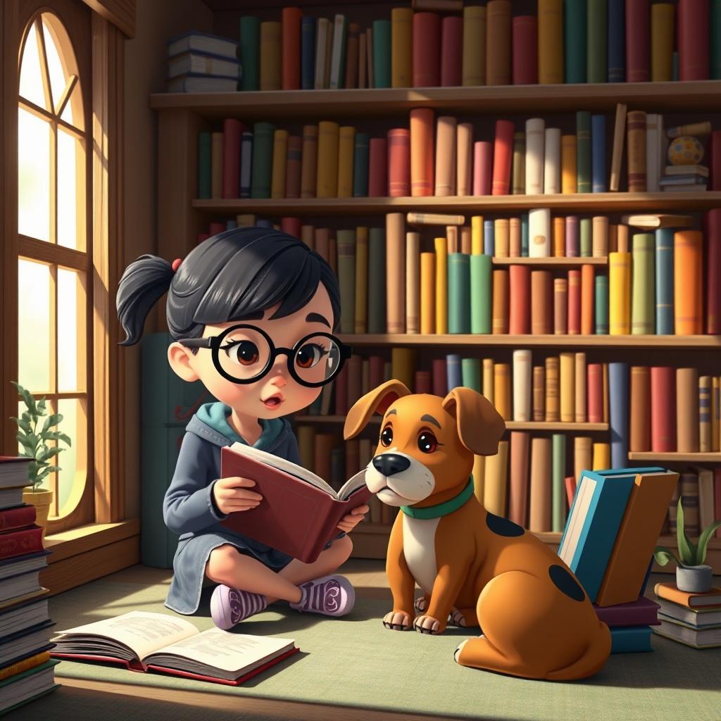 Lila and Putchi's Reading Adventure