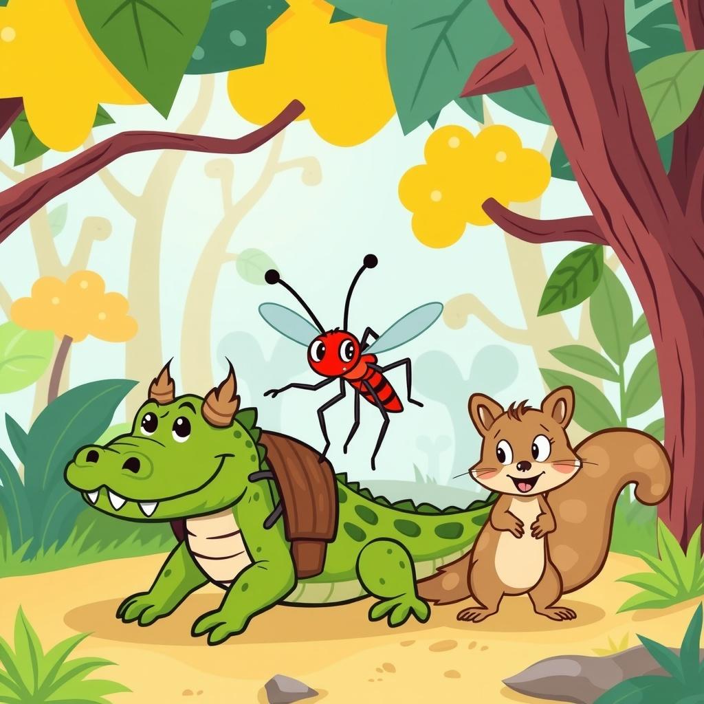 The Adventures of Charlie the Crocodile