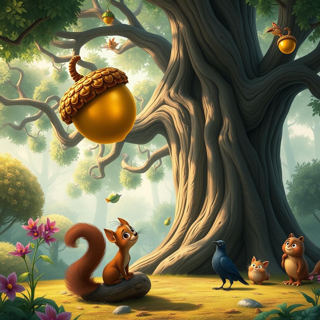 The Adventure of Sunny and the Golden Acorn