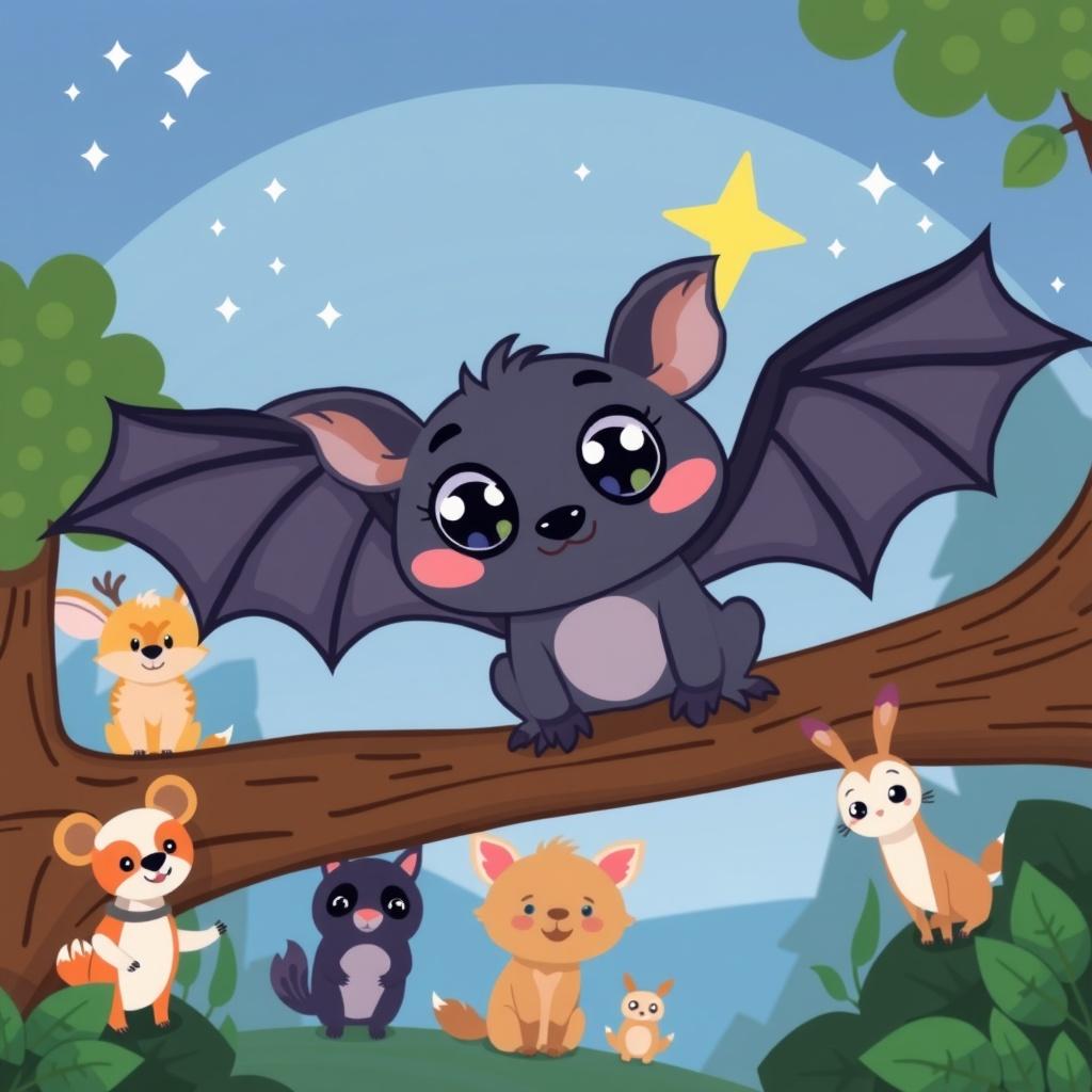 Bob the Bat's Nightly Fear