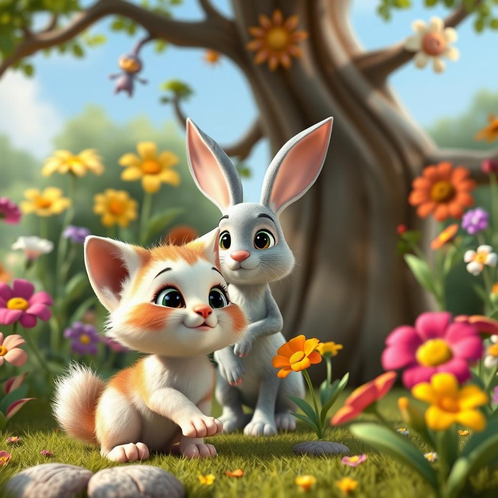 Whiskers and Binky's Magical Adventure