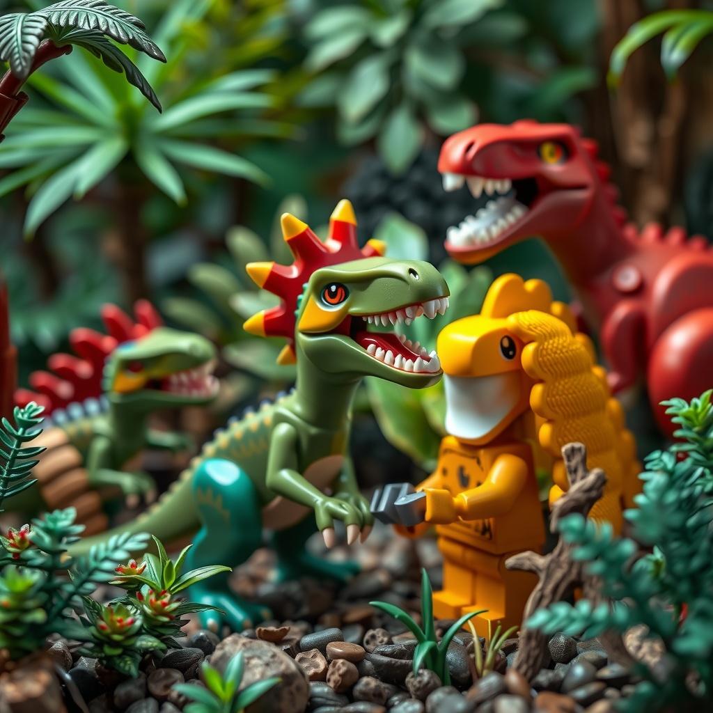 The Real Jurassic Lego Park