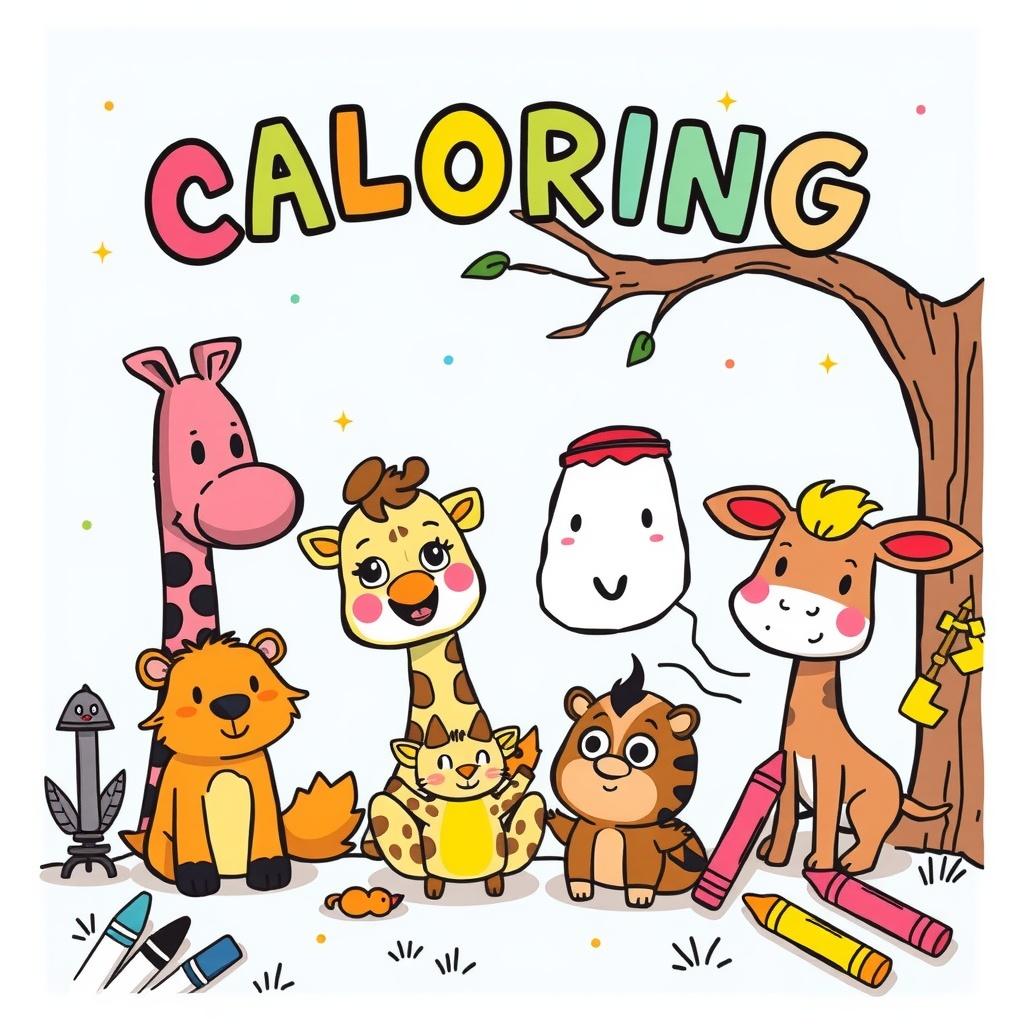 The Great Animal Coloring Adventure