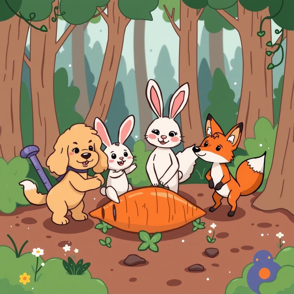 The Quest for the Rainbow Carrot