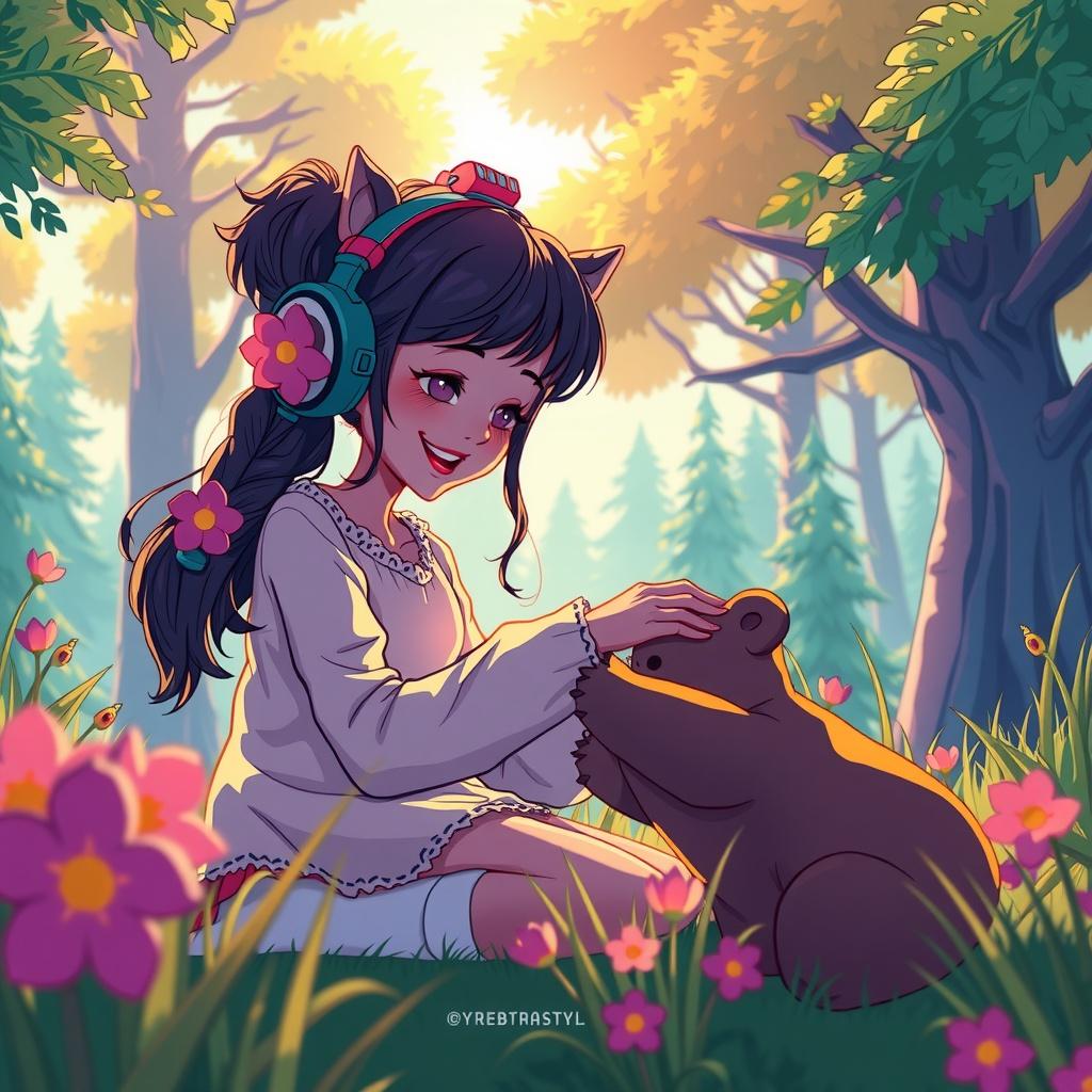 The Girl and the Bear