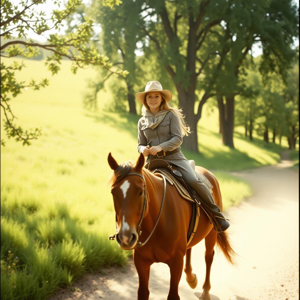 The Bond Between Girl and Horse