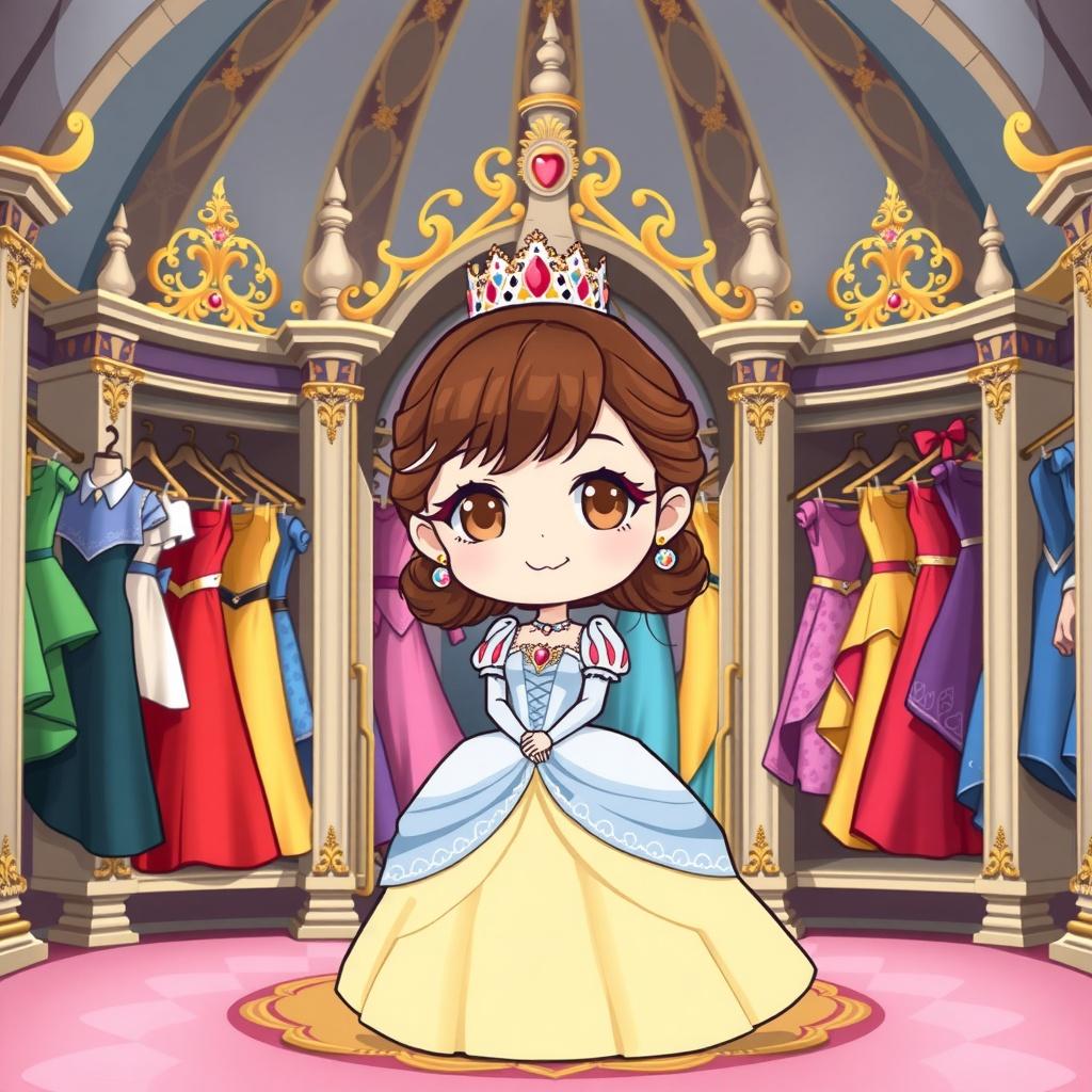 The Princess and Her Dresses