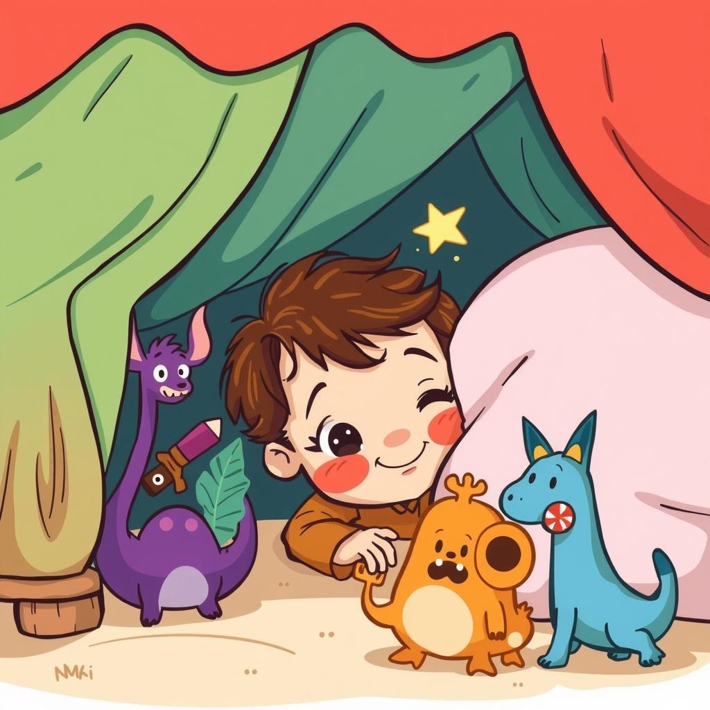 The Magical World Beneath the Bed