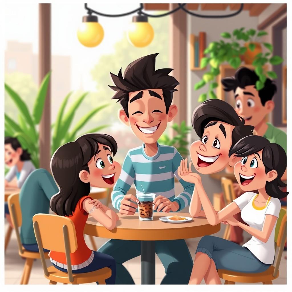 The Antics at the Café
