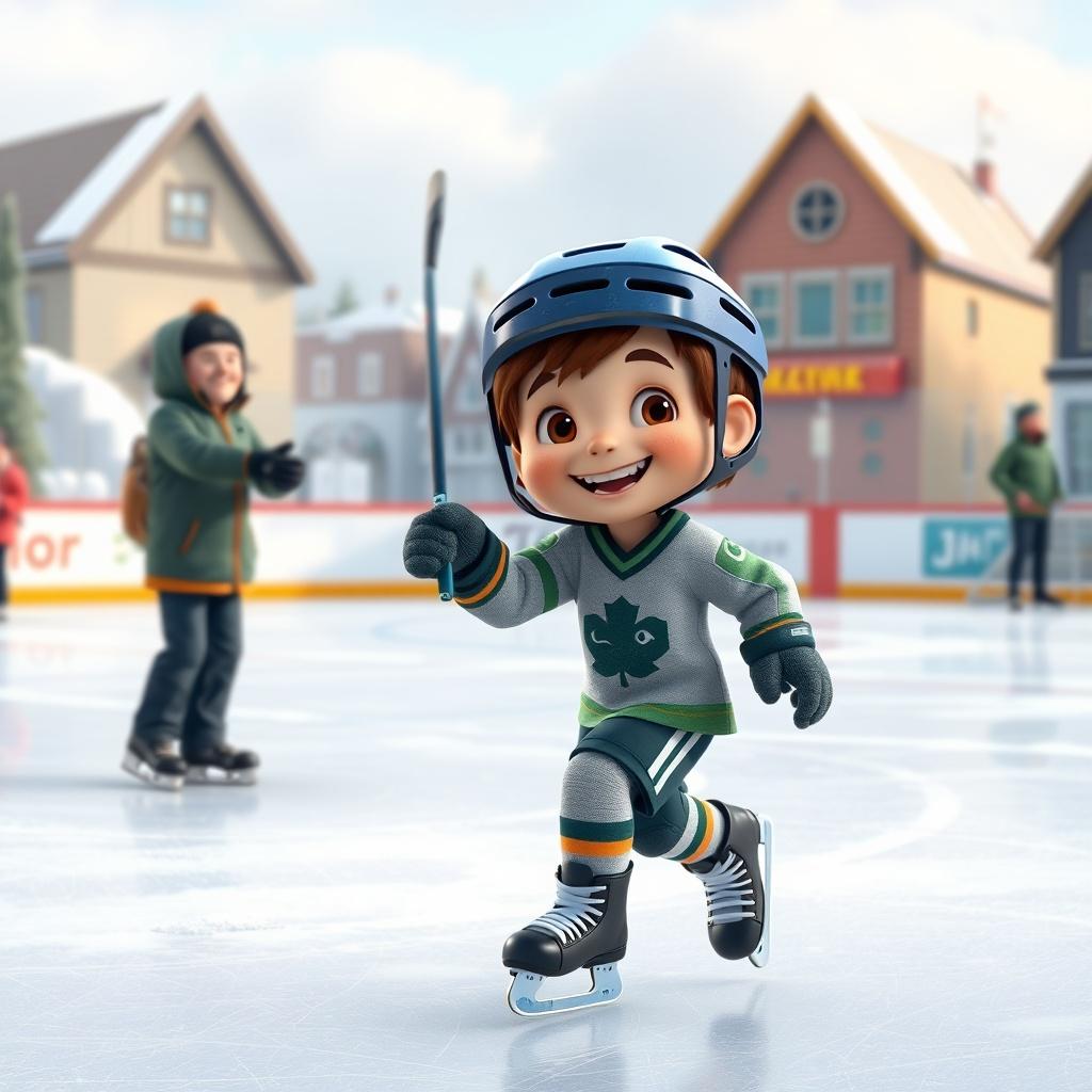 Bodhi on Ice