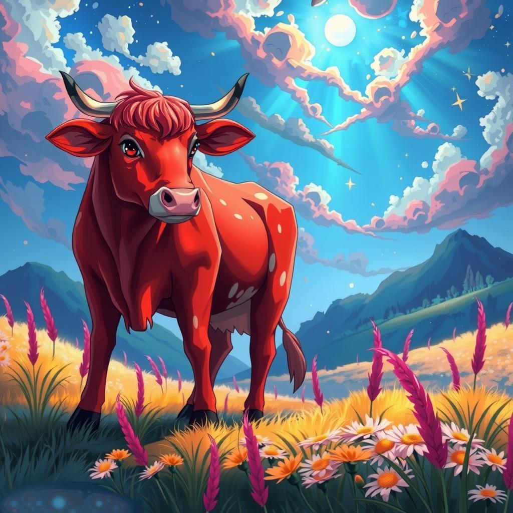The Enchanted Red Cow