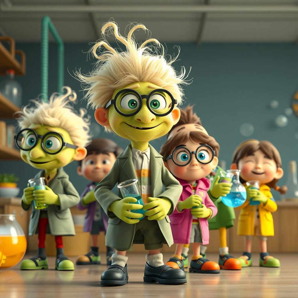 Professor Sprout and the Science Scouts: The Bubble Trouble Experiment
