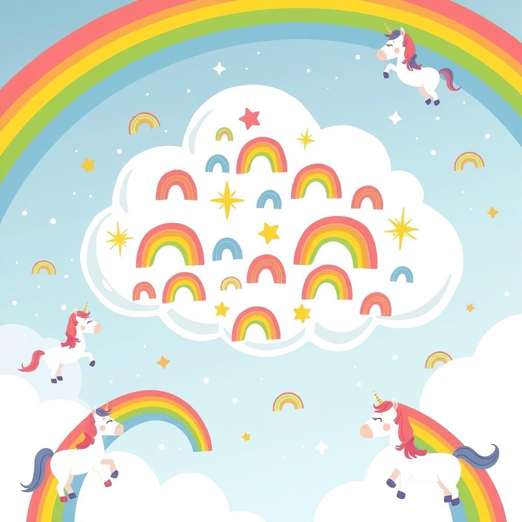 The Little Cloud Who Wanted to Be a Unicorn