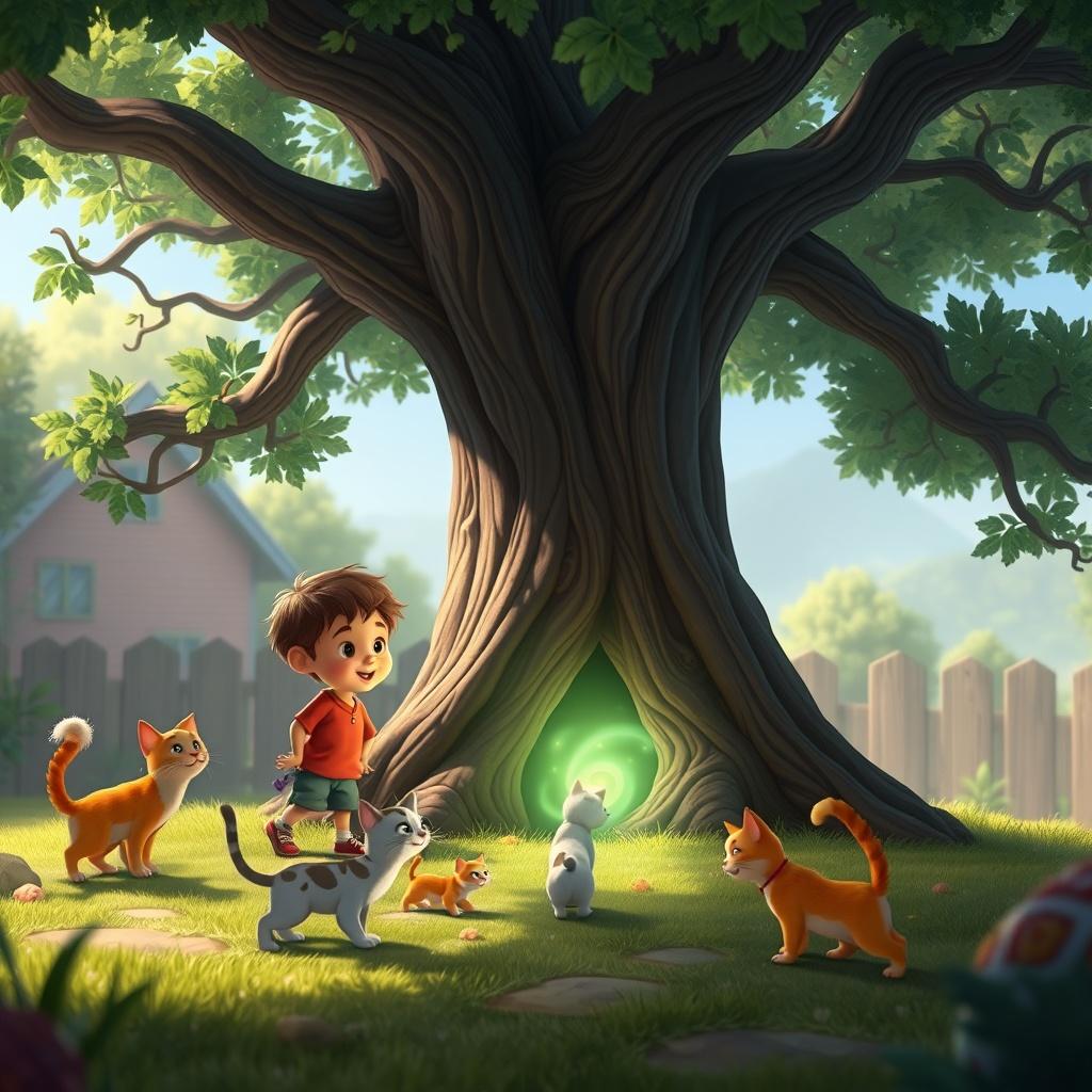 The Enchanted Backyard Adventure